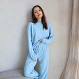 Stillpullover – Babyblau