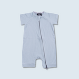ZIPSTER™ Shortie Ribbed Blau