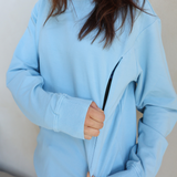 Stillpullover – Babyblau