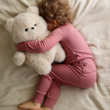 PJ-Set für Kinder Ribbed Rose
