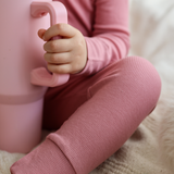 PJ-Set für Kinder Ribbed Rose