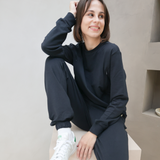 Bambus-Sweatpants Midnight Navy