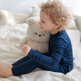 PJ-Set für Kinder Ribbed Rose