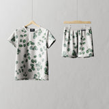 Children's Shortie PJ Set Greenery