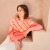 Sweatshirt zum Stillen - Retro Sunset