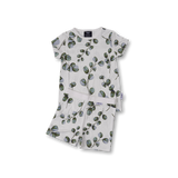 Für Kinder Shortie PJ-Set Greenery