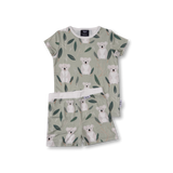 Für Kinder Shortie PJ-Set Koala