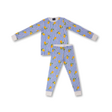 Children's PJ Set Mediterannean Lemons