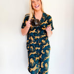 Cheetah Women's Pyjama Set - Zipster
